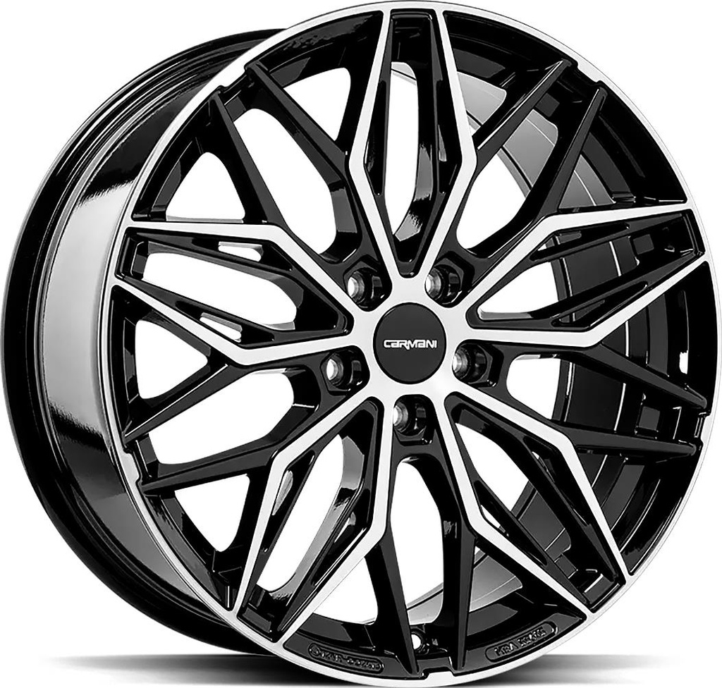 OXGIN MAX BLACK POL 7x17 5/112 ET42 CB66.6