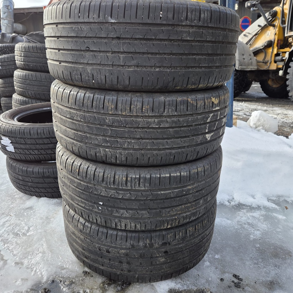 195/50R15 82H Continental EcoContact 6 Käytetty kesärengas 4,5-5mm DOT-21