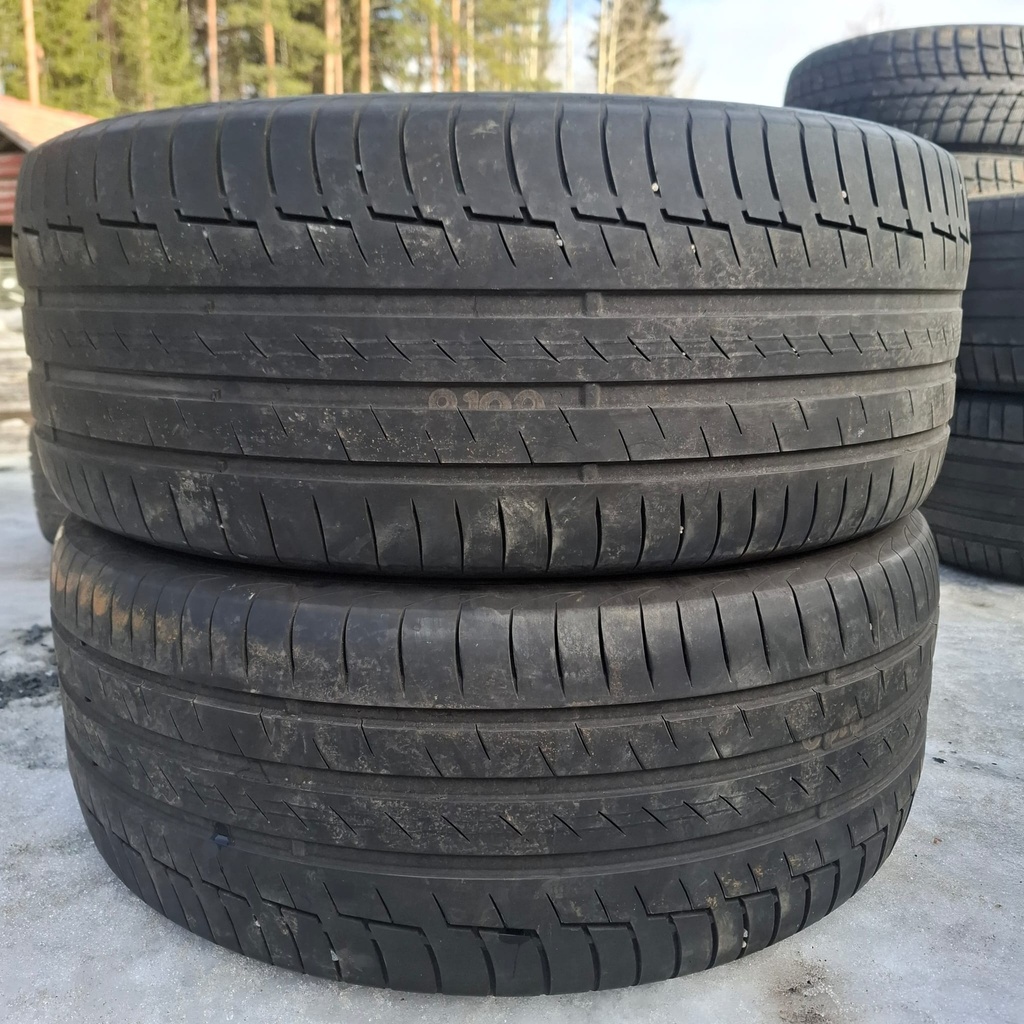 275/55R19 111W Continental PremiumContact 6 Käytetty kesärengas 3,5-4,5mm DOT-24