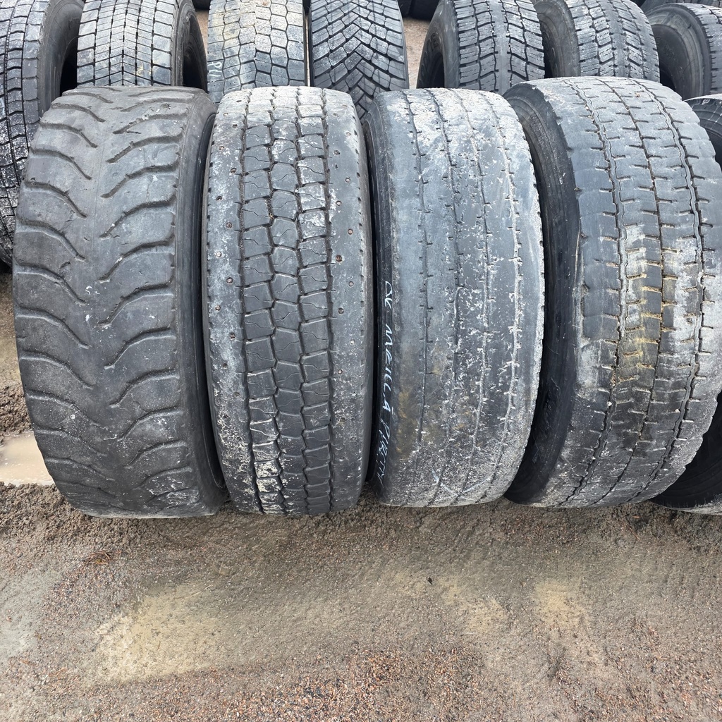315/70R22.5 Käytetty KA-rengas metsä- ja maatalous kärryihin (Ei kuorma-auto liikenteeseen)