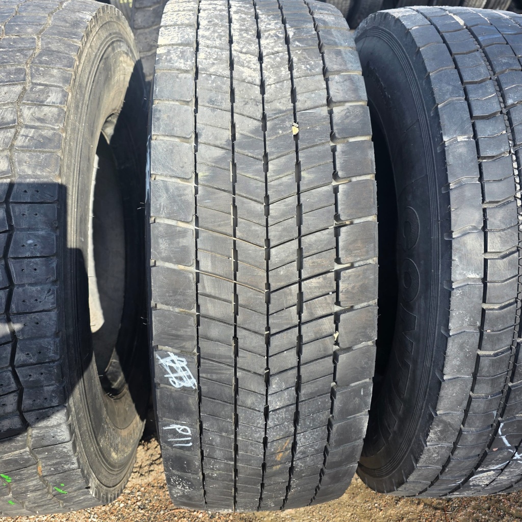 315/70R22.5 156/150L LINGLONG GREEN-VAN ETD100 Käytetty KA-rengas Veto 15mm (KESÄ)