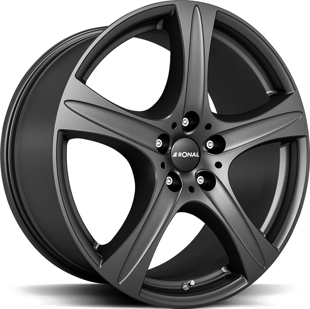 RONAL R55 SUV MATT BLACK 9.5x20 5/130 ET38 CB84.1