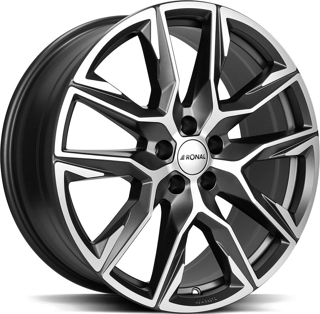 RONAL R71 ORBIT GREY MATT FRONT CUT 10.5x21 5/112 ET52 CB66.6