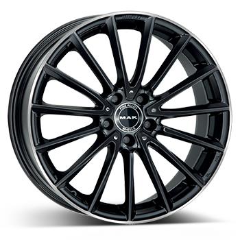 MAK KOMET GLOSS BLACK M.RING 7.5x17 5/112 ET40 CB66.6