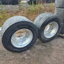 495/45R22.5 169K MICHELIN XDN2 GRIP Käytetty KA-rengas vanteella DOT-10  12mm Alumiinivanne 17.00x22.5 Jako: 10x335 Kr:221mm ET: -50
