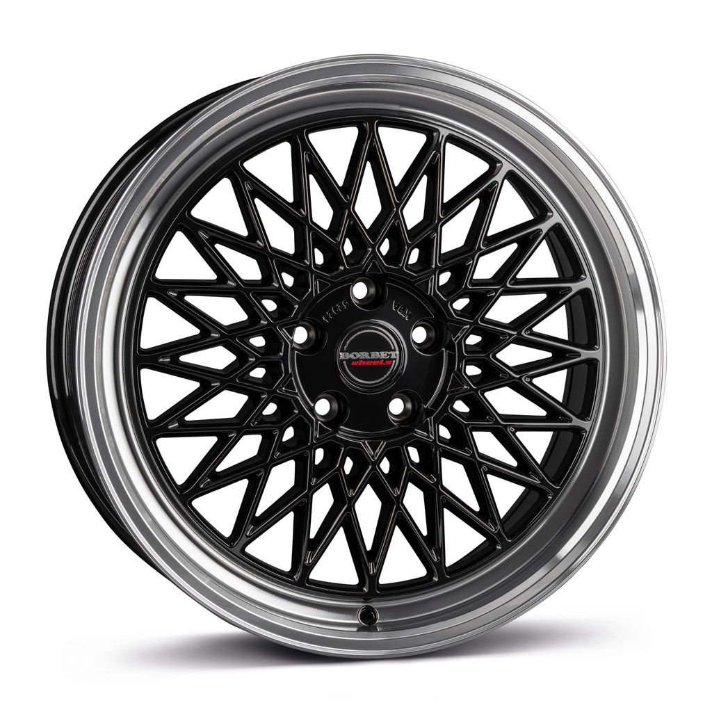 BORBET B BLACK RIM POL 8.5x19 5/108 ET40 CB63.4