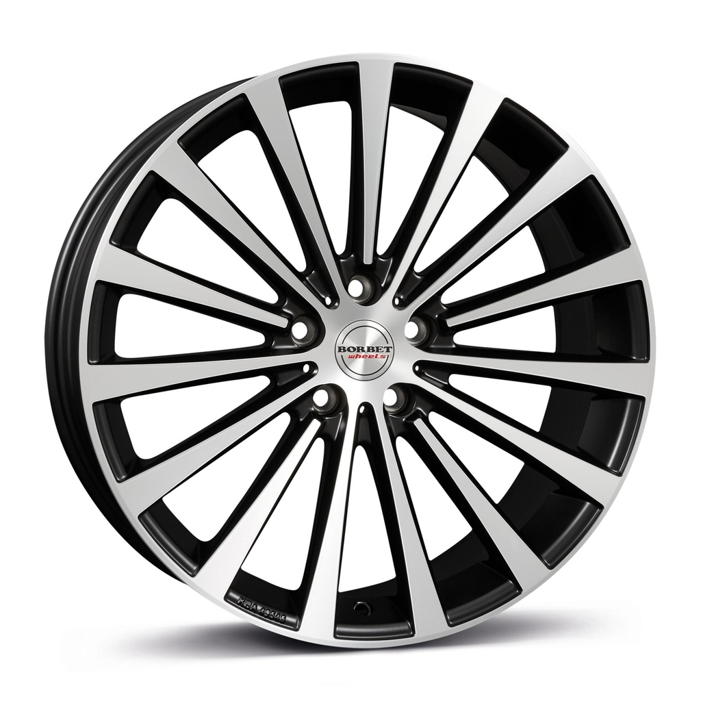 BORBET BLX BLACK POL MATT 8.5x18 5/112 ET30 CB72.6