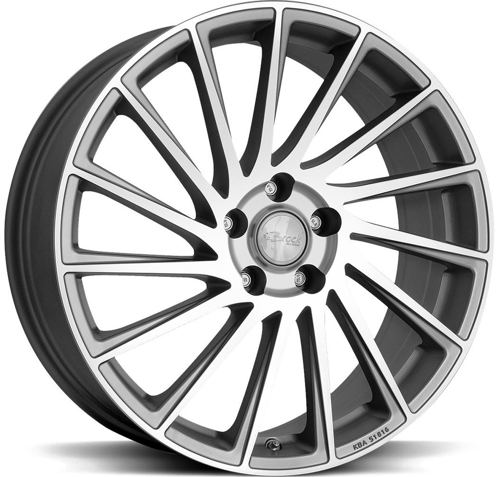 BROCK B39 FERRIC GREY POL 7x17 4/108 ET47.5 CB63.4