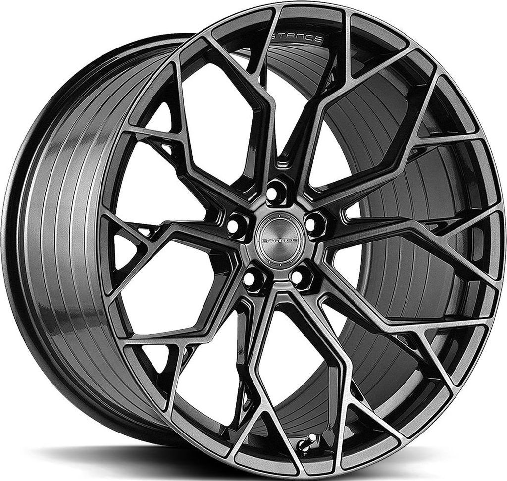 STANCE SF10 BRUSH DUAL GUNMETAL 9x20 5/112 ET25 CB66.6