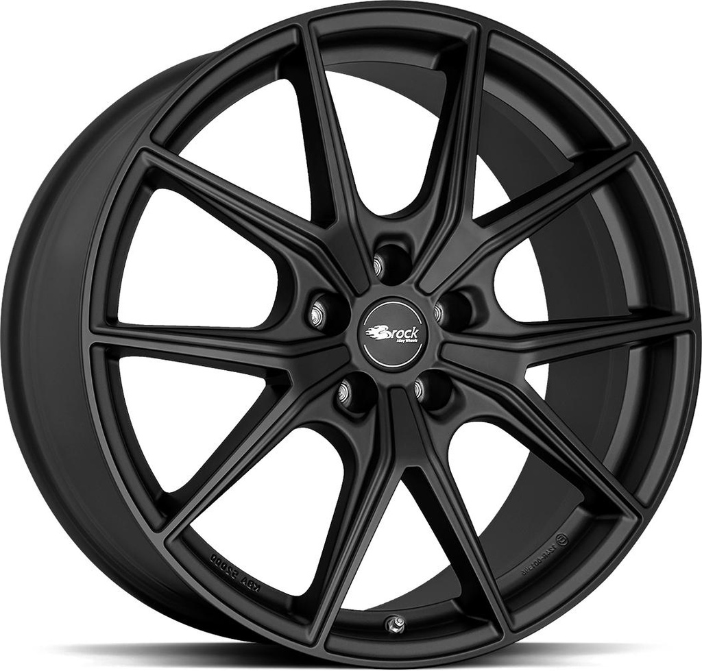 BROCK B40 SATIN BLACK MATT 8x20 5/108 ET41 CB63.4