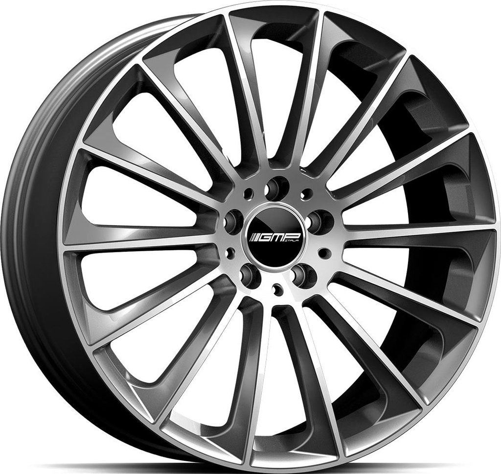 GMP STELLAR ANTHRACITE DIAM 9.5x20 5/112 ET50 CB66.6