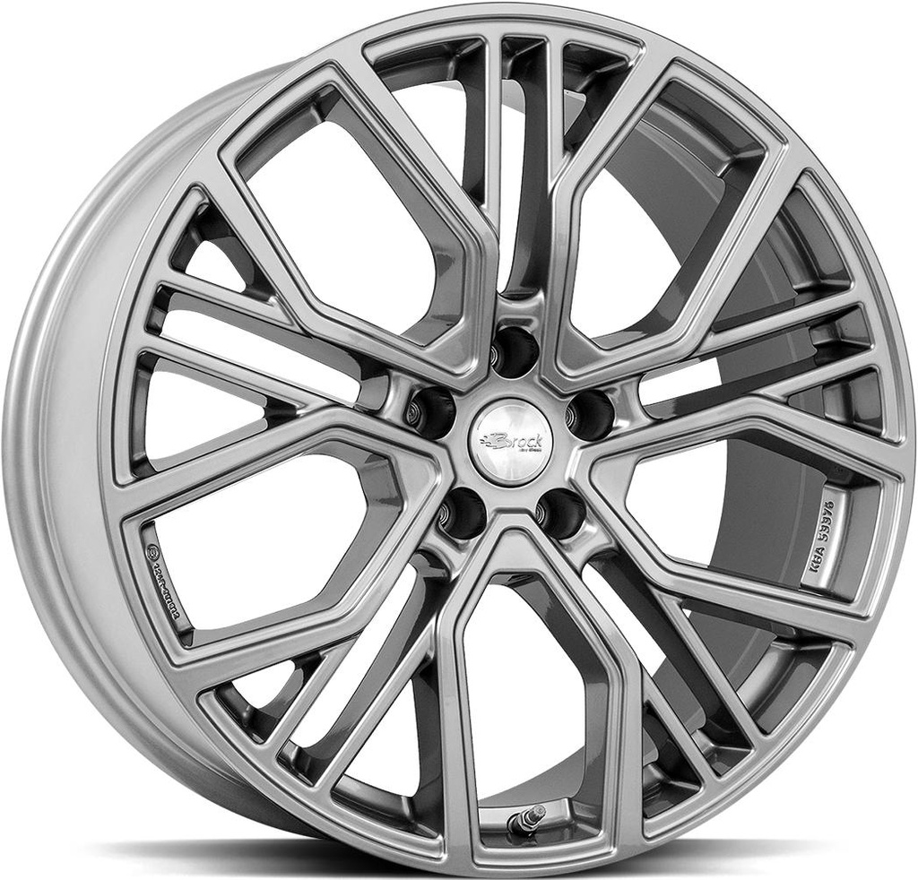 BROCK B41 FERRIC GREY 10.5x21 5/112 ET19 CB66.6