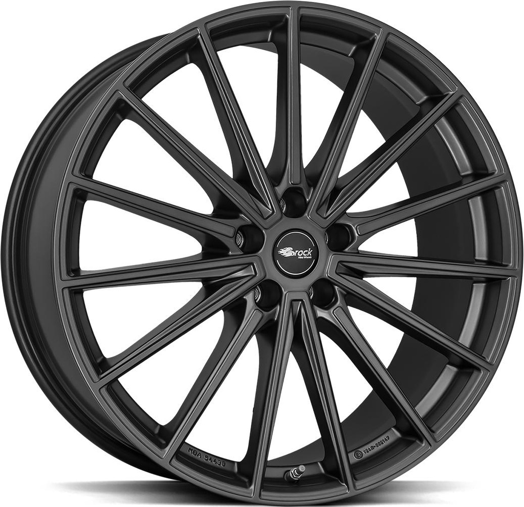 BROCK B43 COSMIC GREY MATT 8.5x19 5/112 ET26 CB66.6