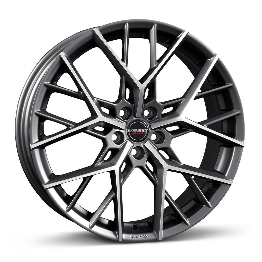 BORBET BY TITAN POL MATT 8x19 5/112 ET27 CB66.5