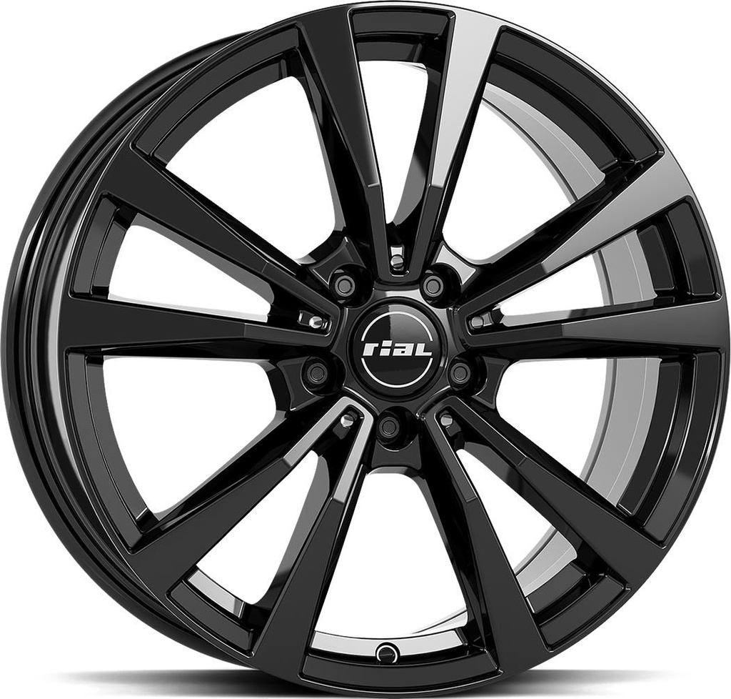 RIAL M12X DIAM BLACK 8x19 5/108 ET50 CB63.4