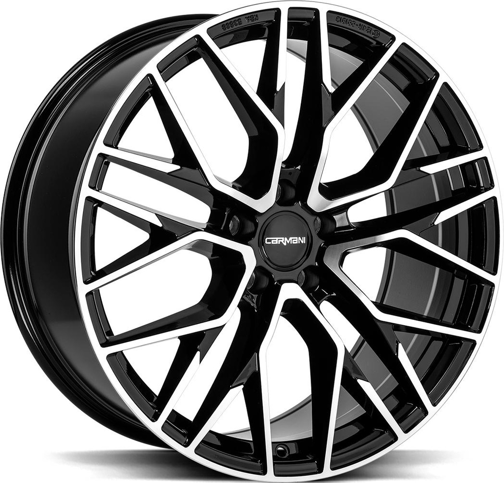 OXGIN LUDWIG BLACK POL 10.5x21 5/112 ET46 CB66.6