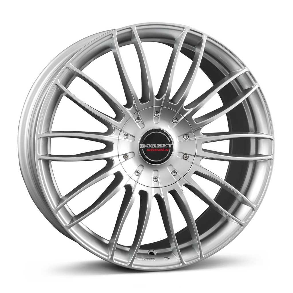 BORBET CW3 STERLING SILV 7.5x18 5/127 ET40 CB71.6