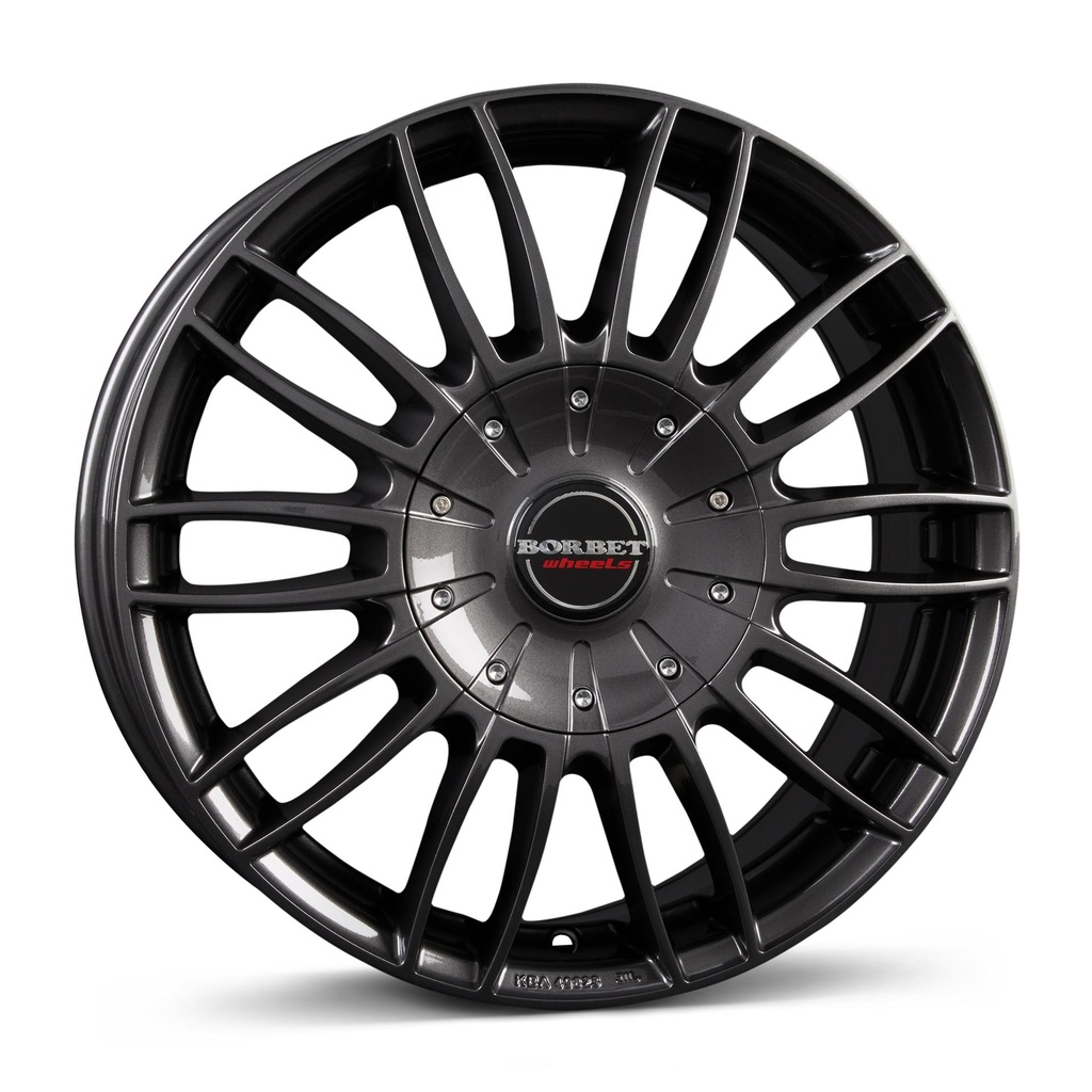 BORBET CW3 MIST ANTRACITE GLOSS 7.5x18 6/139.7 ET50 CB92.4