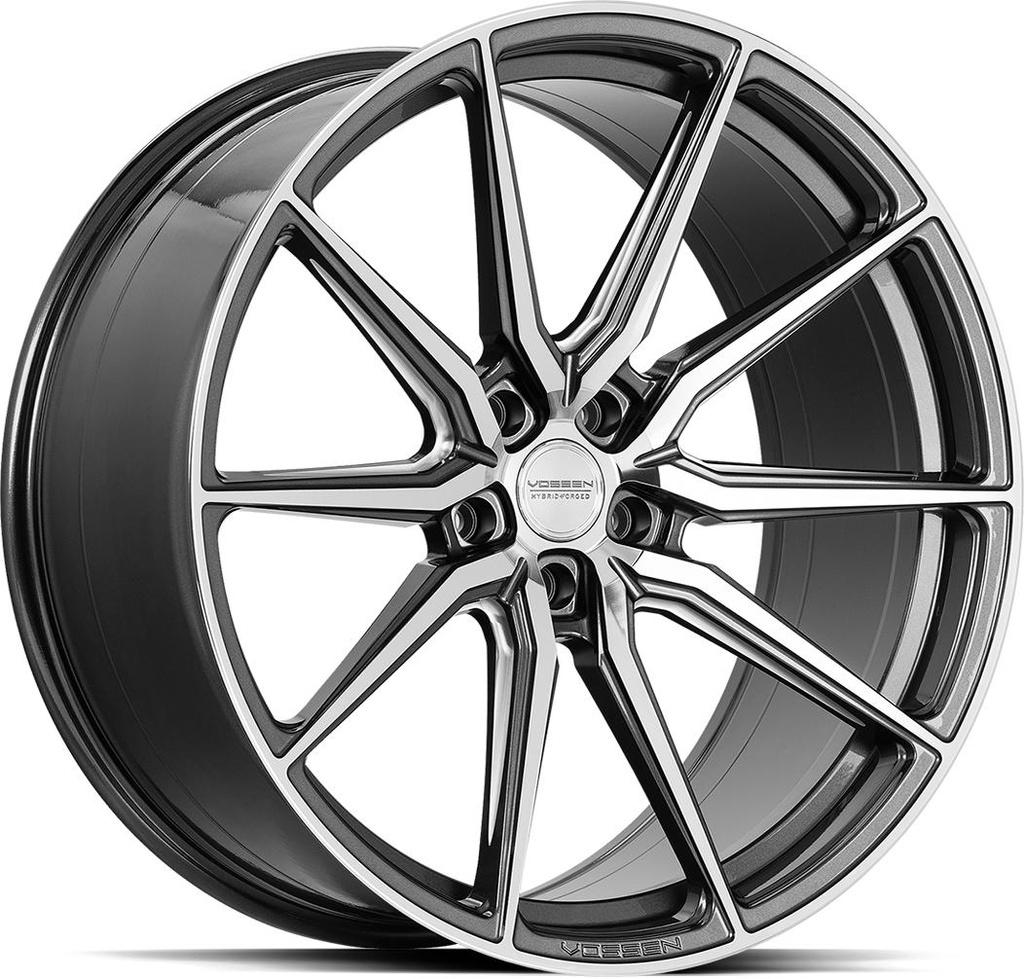 VOSSEN HF3 GLOSS GRAPHITE POL 8.5x19 5/112 ET38 CB66.6