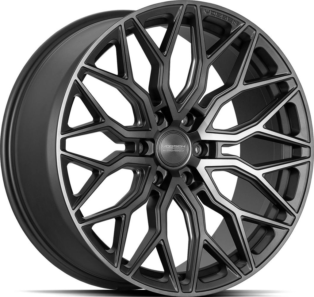 VOSSEN HF6.3 TINTED MATT GUN METAL 9.5x22 6/135 ET20 CB87.1