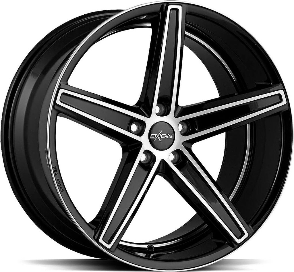 OXIGIN CONCAVE BLACK FULL POL 7.5x17 5/112 ET35 CB66.6