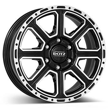 DOTZ 4X4 KALAHARI DARK 7x16 6/139.7 ET24 CB93.1