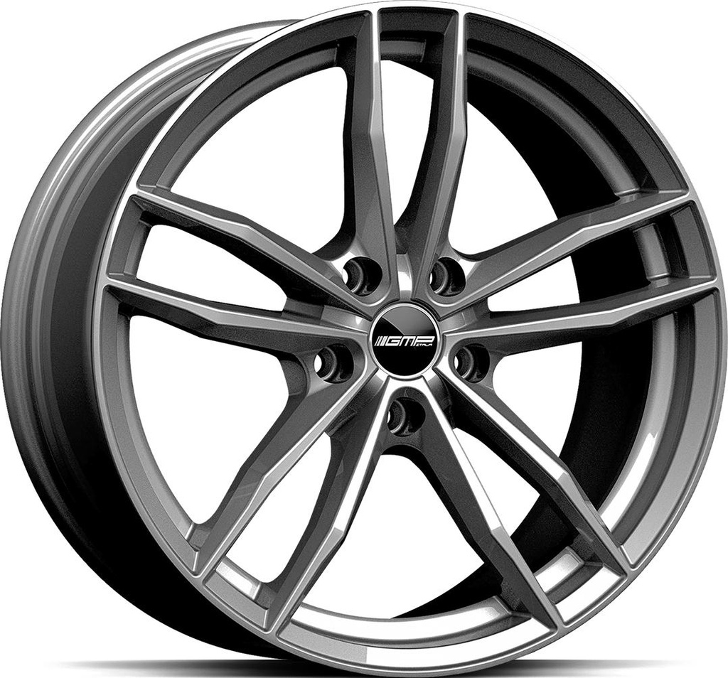 GMP SWAN GLOSS ANTHRACITE 7.5x17 5/112 ET45 CB66.6