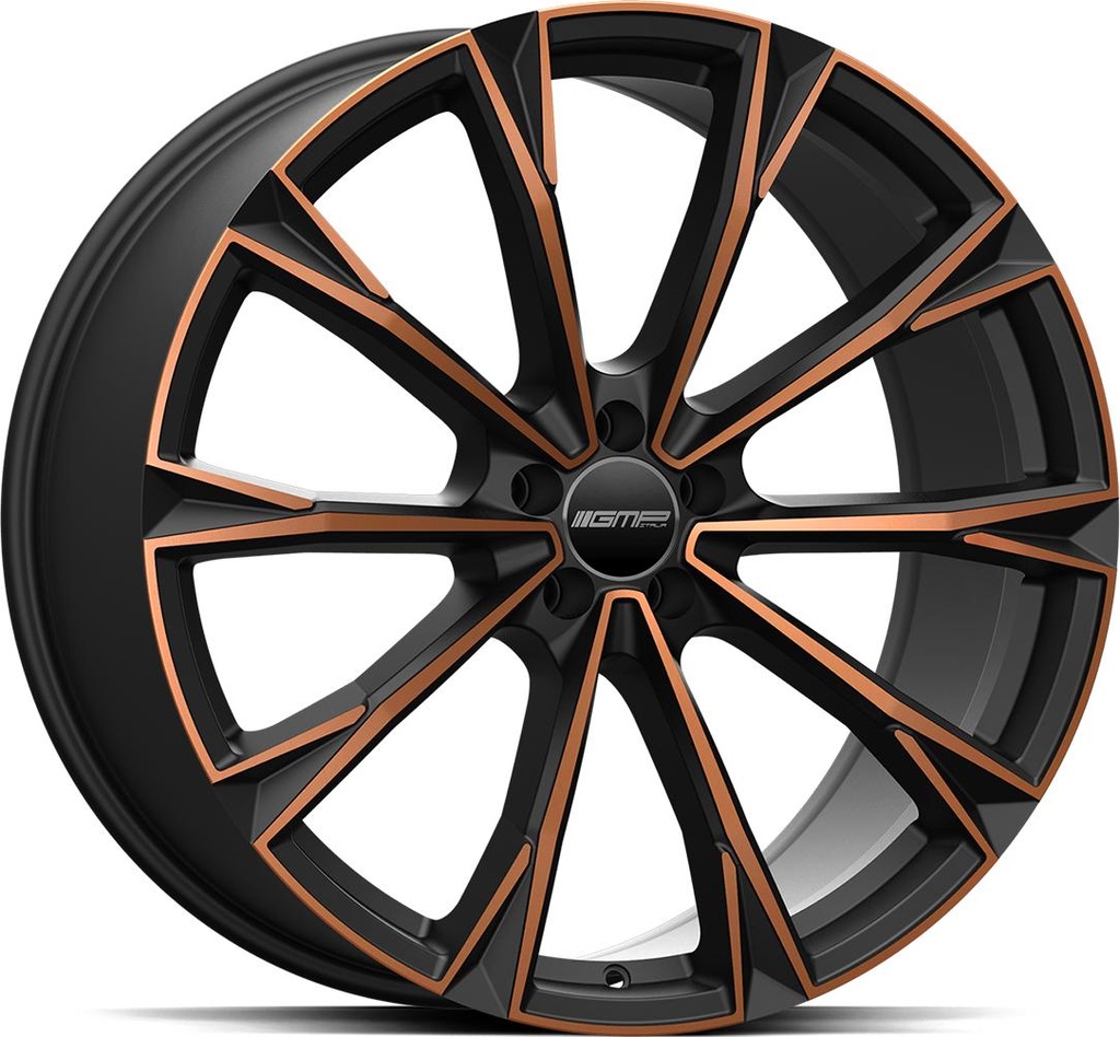 GMP TOTALE SATIN BLACK BRONZE DIAM 8x19 5/112 ET30 CB57.1