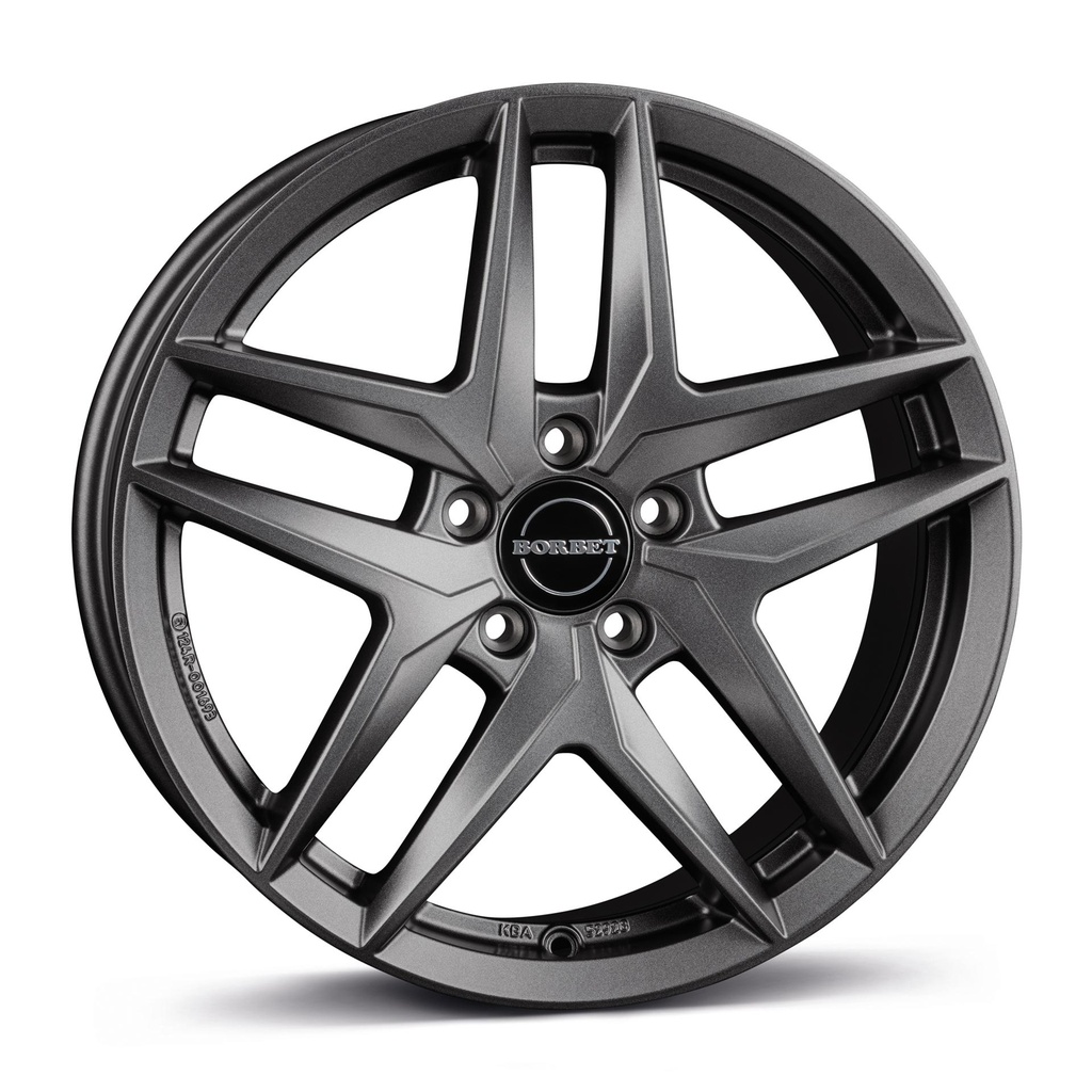 BORBET Z DARK GREY MATT 6.5x16 5/112 ET44 CB66.6