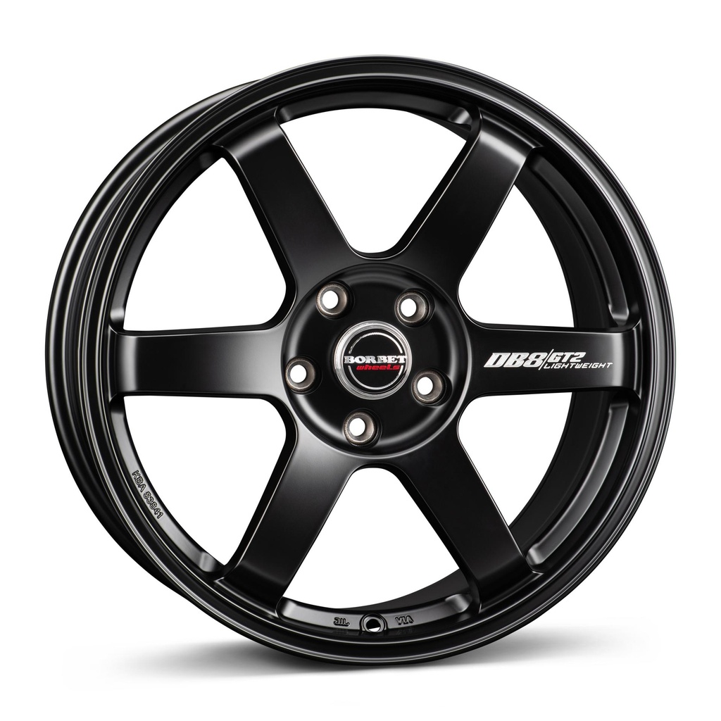 BORBET DB8GT2 BLACK MATT 7x17 4/114.3 ET40 CB72.5