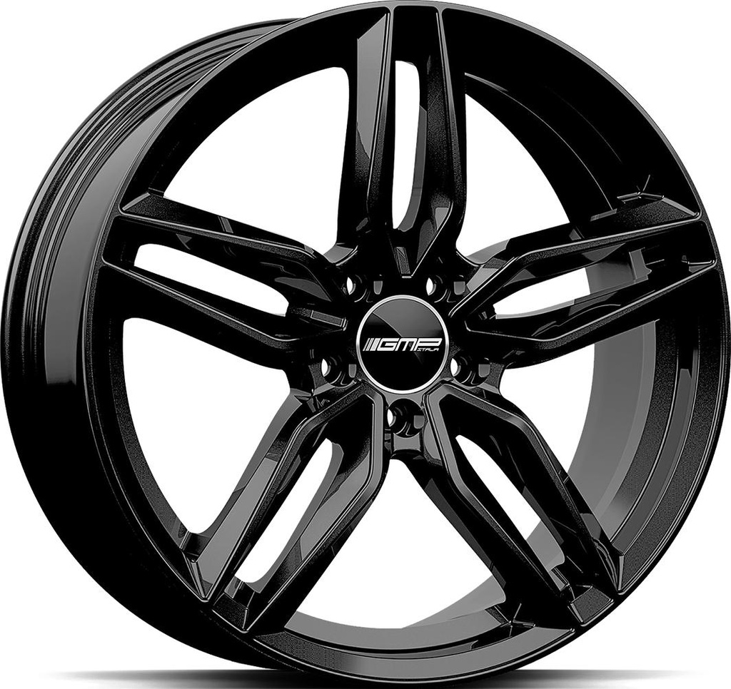 GMP FASTEN GLOSS BLACK 8x18 5/112 ET30 CB66.6