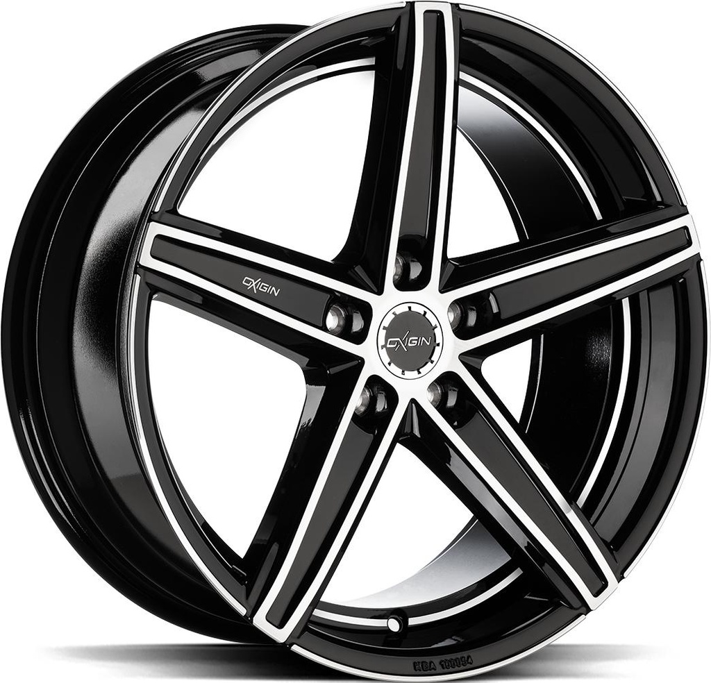 OXGIN EVOLUTION BLACK FULL POL 8.5x19 5/112 ET35 CB66.6