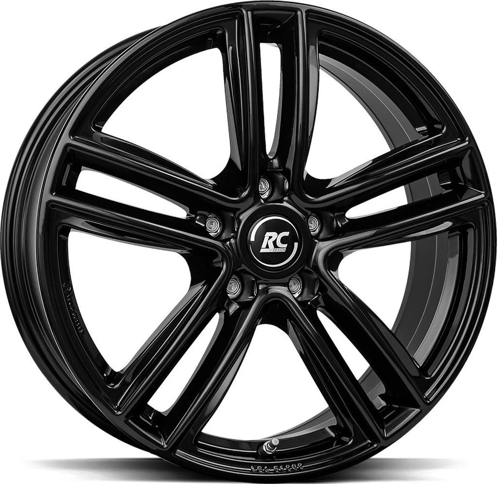 BROCK RC27 SHINY BLACK 7x18 5/114.3 ET50 CB64.1