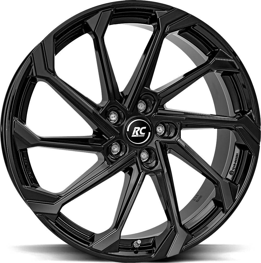 BROCK RC36 SHINY BLACK 7.5x19 5/114.3 ET53 CB67.1