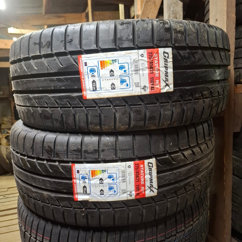 275/45R21 110Y XL Gripmax Stature H/T Käytetty kesärengas Ajamaton DOT-20