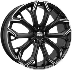 CMS C37 DIAMOND MATT BLACK 8.5x20 5/108 ET45 CB67.2