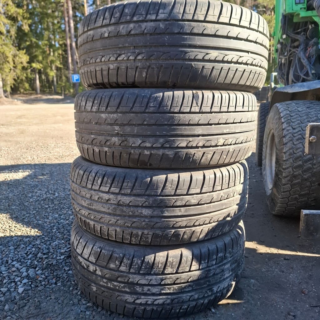 215/55R16 97W Dunlop SP Sport Fastresponse Käytetty kesärengas 5,5-7mm DOT-12
