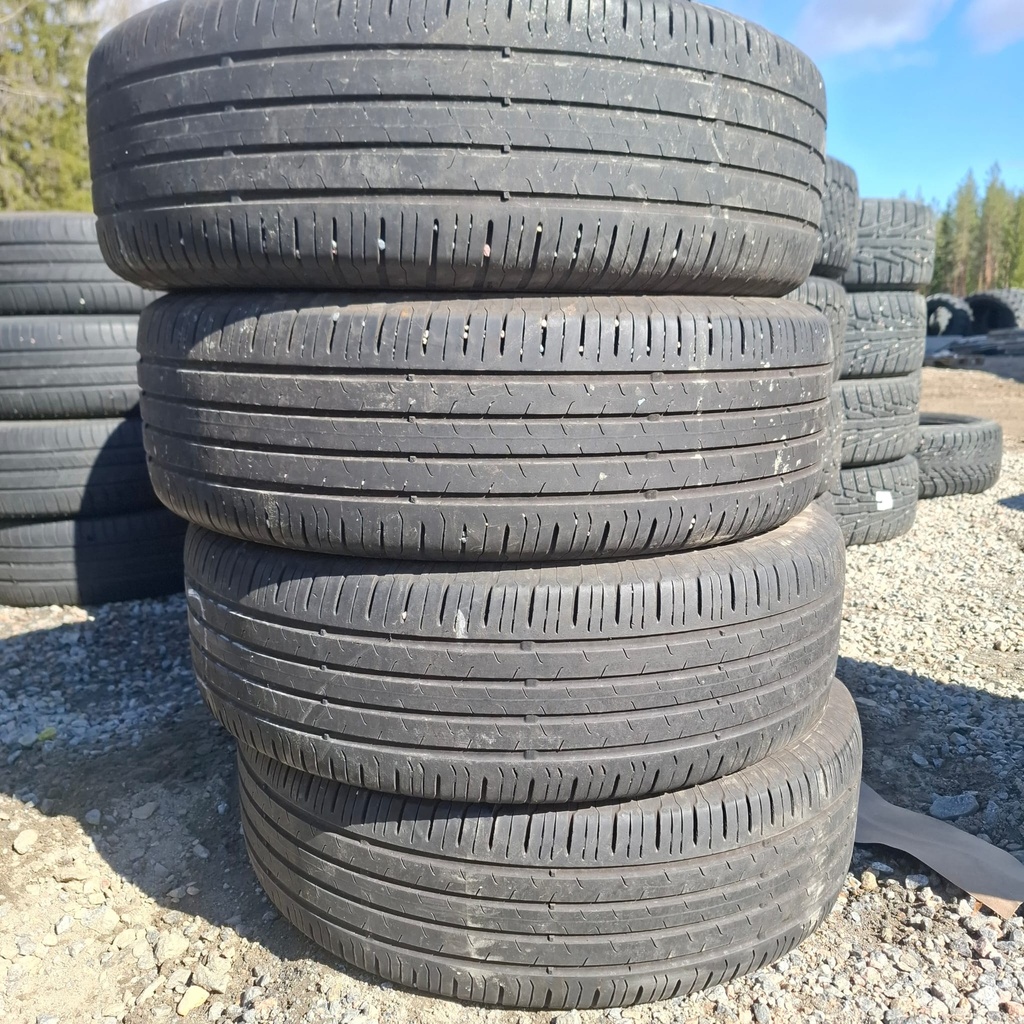 215/65R16 98H Continental EcoContact 6 Käytetty kesärengas 3-4mm DOT-22