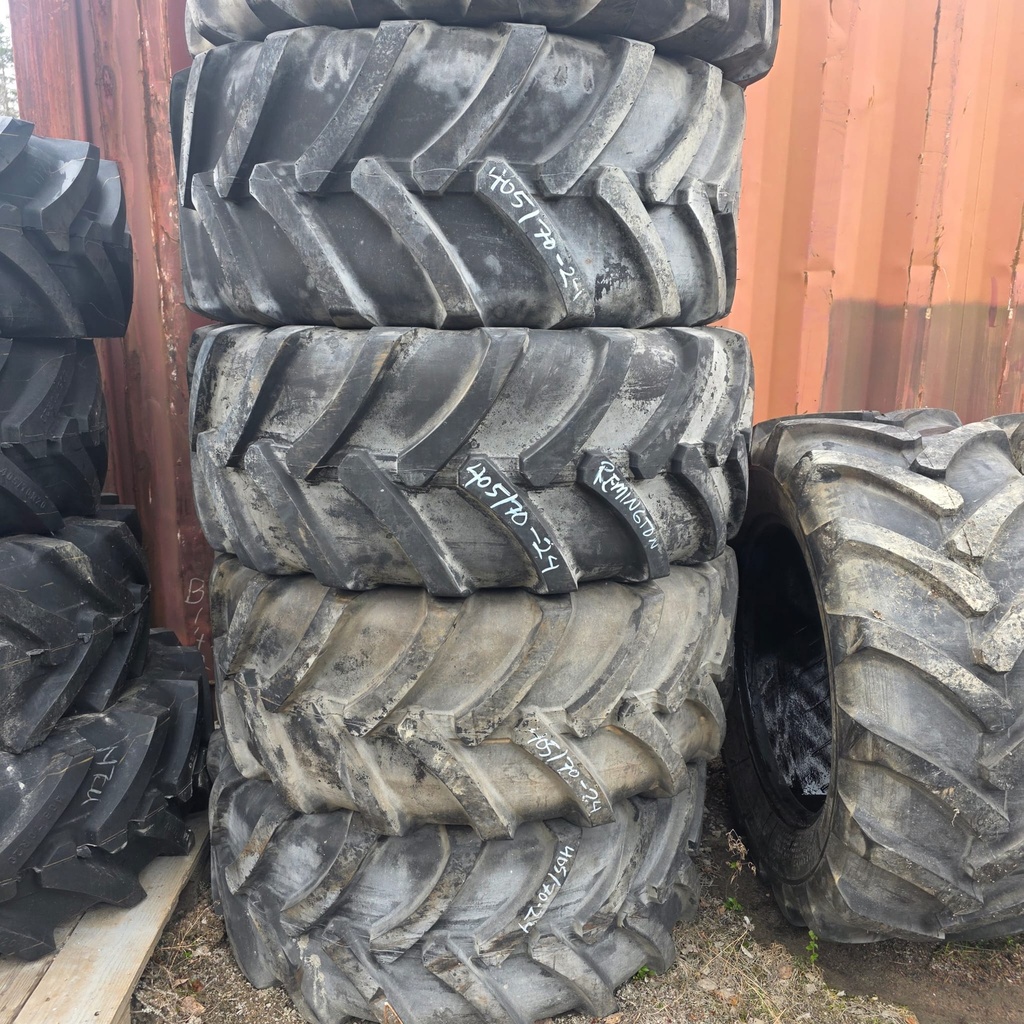 405/70-24 (16/70-24) 158A8 REMINGTON R-1 Ajamaton työkoneen rengas DOT-08
