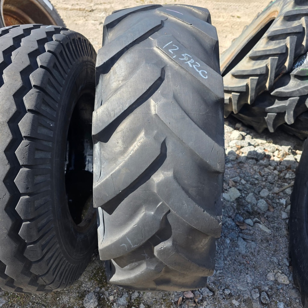 335/80R20 (12.5R20) 134G MICHELIN 27M Käytetty työkoneen rengas 8mm (VANHA)