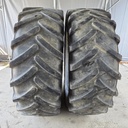 650/65R42 650/65R42 158A8/155B Michelin XM180  Käytetty rengas 16mm (Vanhat, Kuivumaa, 3x tossu, asennus sisärenkailla, Levike käyttöön)