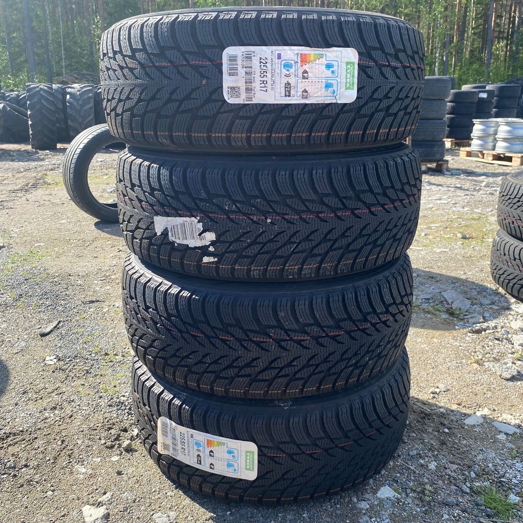 225/55R17 97R Nokian Hakkapeliitta R3 RunFlat Käytetty kitkarengas Ajamaton DOT-18