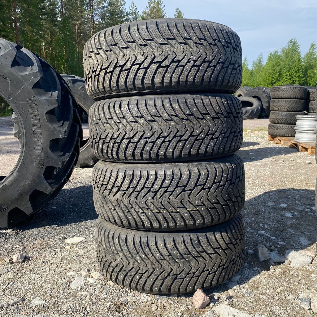 255/50R19 107T XL Nokian Hakkapeliitta 8 SUV Käytetty nastarengas Ajamaton DOT-14