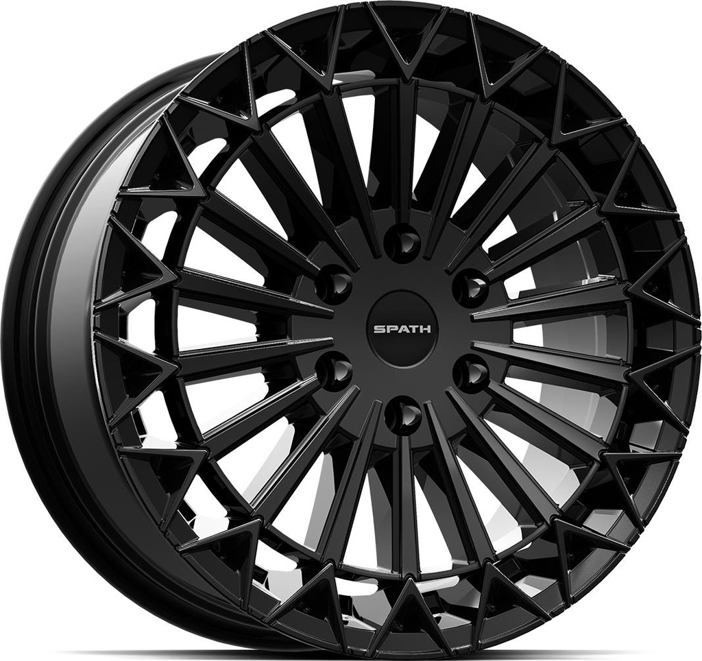 SPATH SP53 H GLOSS BLACK 8x18 6/120 ET45 CB74.6