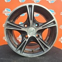 Käytetty vannesarja 4x114,3 ET20 KR73,1 5,5x13"