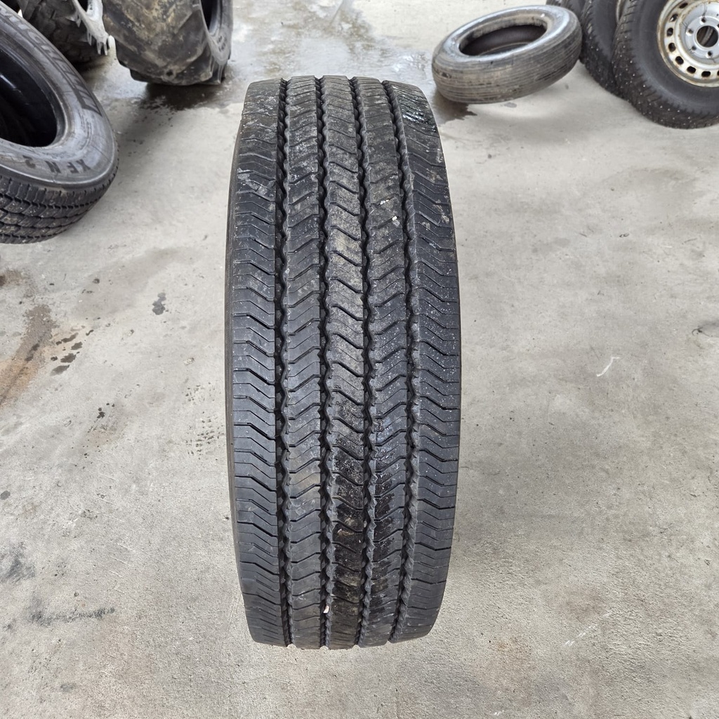 315/70R22.5 154/150M Continental HSW2 Scandinavia Käytetty KA-rengas ohjaava DOT-18  10mm TALVI