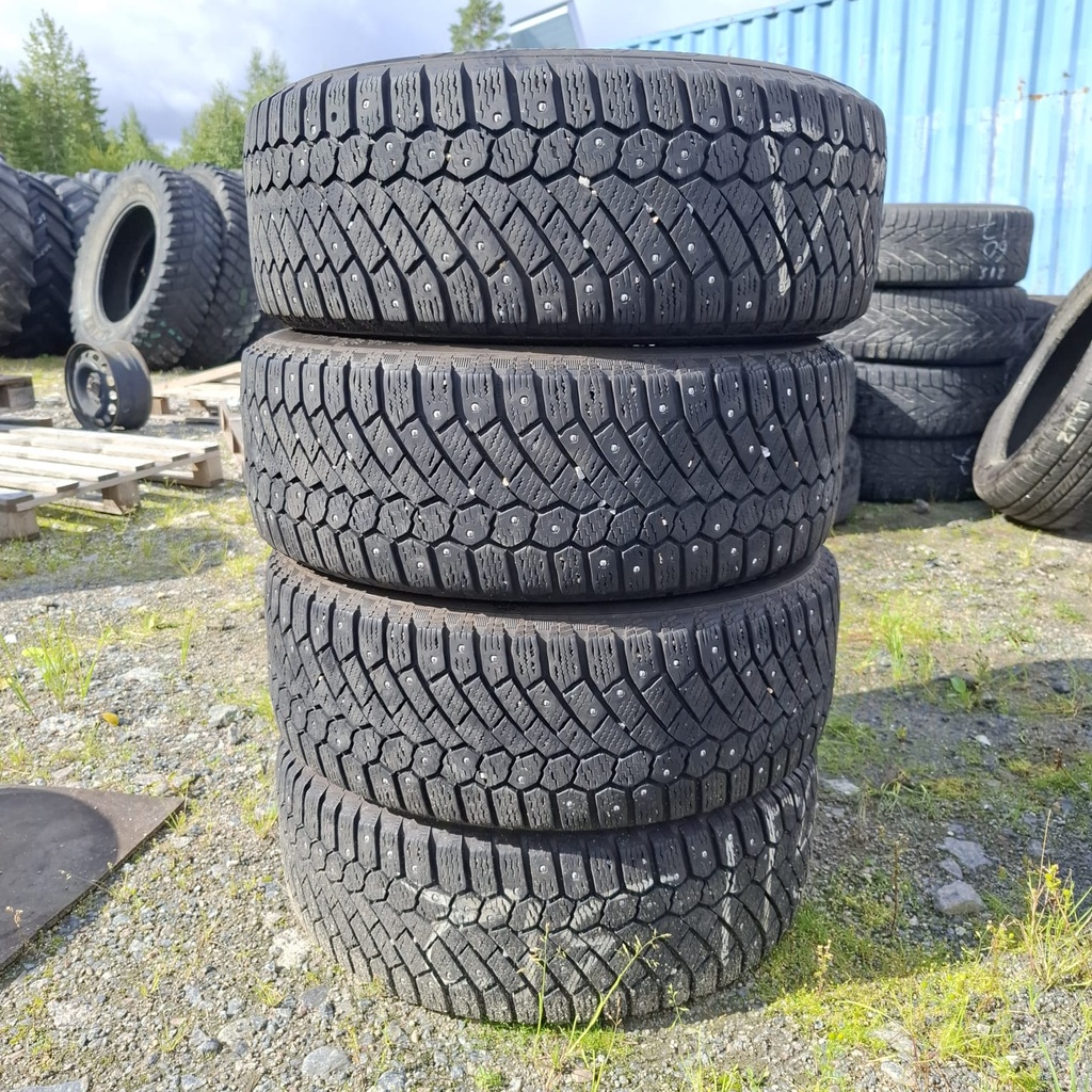 205/55R16 94T XL Continental IceContact Käytetty nastarengas 7-8mm DOT-14