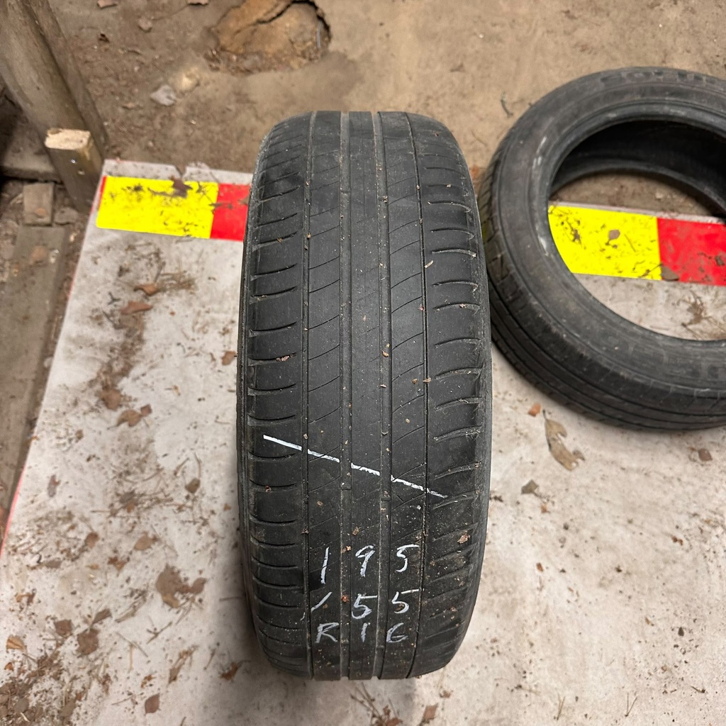 195/55R16 87V Michelin Primacy3 Käytetty kesärengas 3,5mm DOT-17