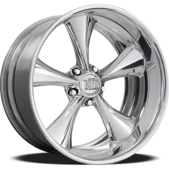 BOYD CODDINGTON WHEELS JUNKYARD DOG HIGH POLISH 6x15 5/114.3 ET-6 CB83.06
