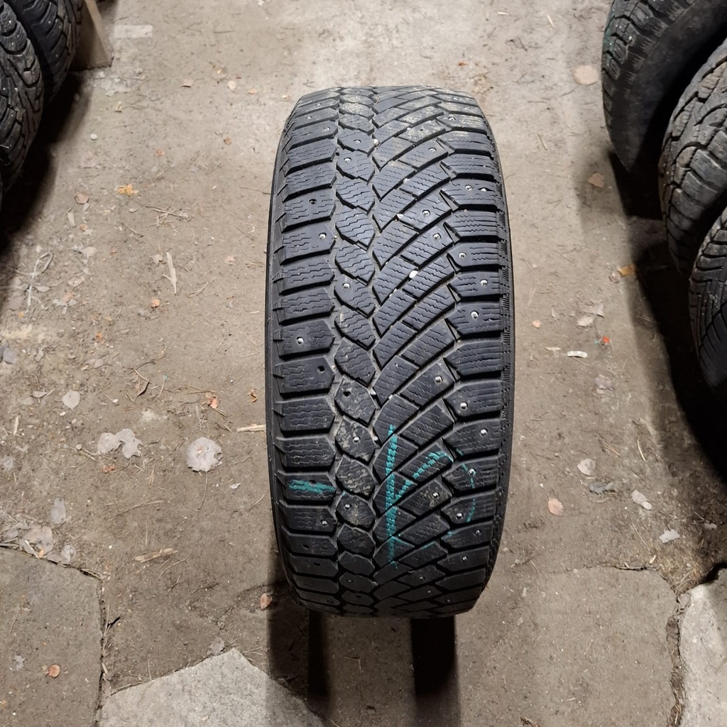 215/55R16 97T XL Continental Icecontact Käytetty nastarengas 6mm DOT-10